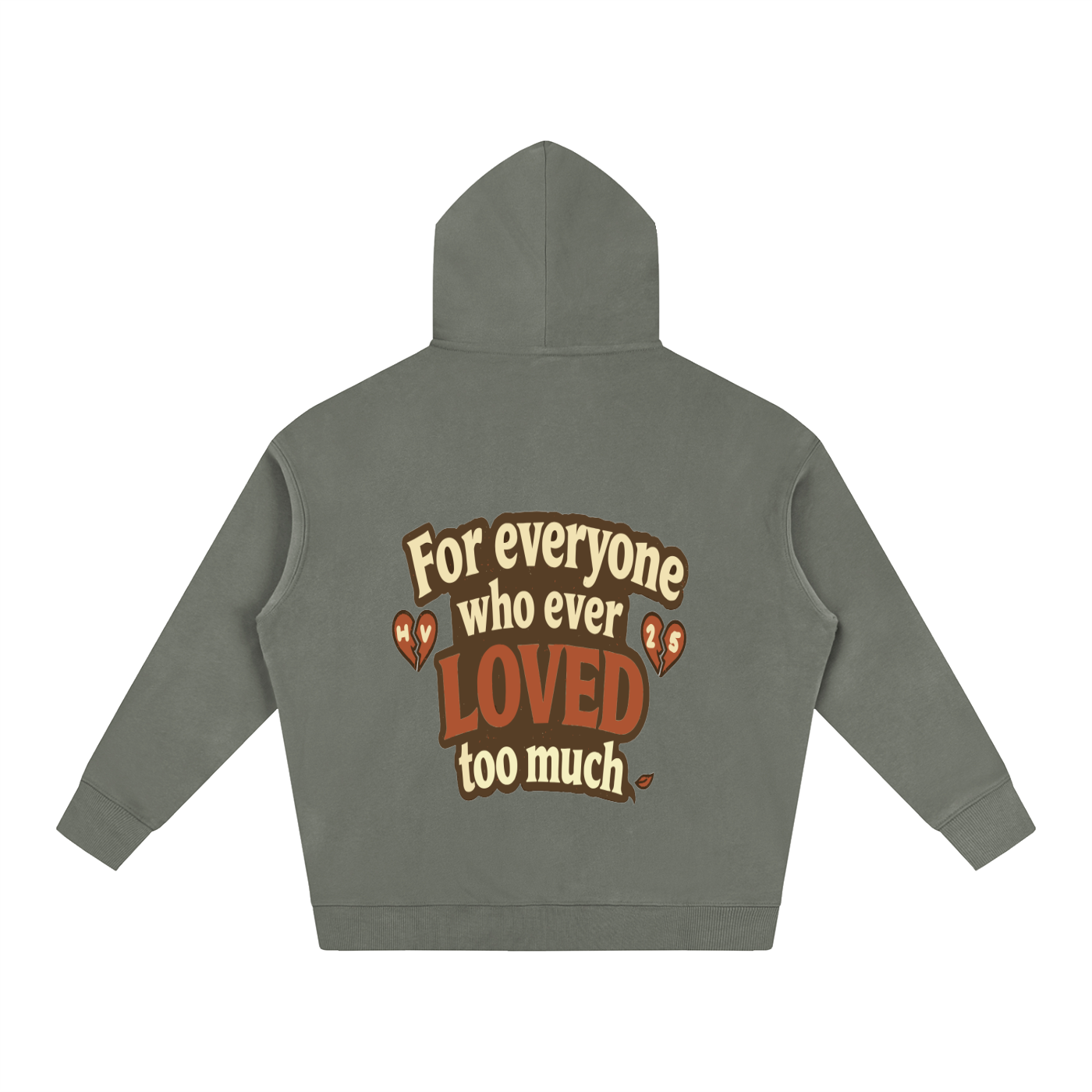 Oversize Fleeced Valley Logo Hoodie