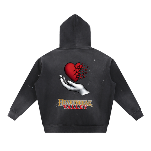 Through the Valley Frayed Hoodie