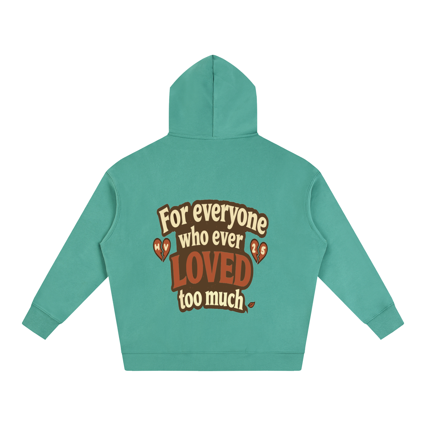 Oversize Fleeced Valley Logo Hoodie