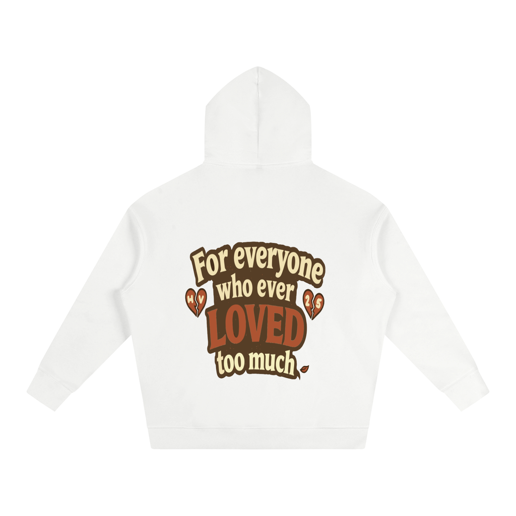 Oversize Fleeced Valley Logo Hoodie