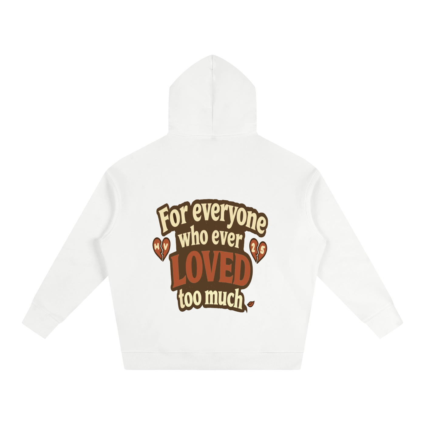 Oversize Fleeced Valley Logo Hoodie