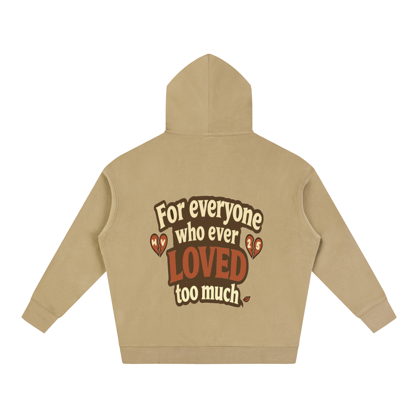 Oversize Fleeced Valley Logo Hoodie