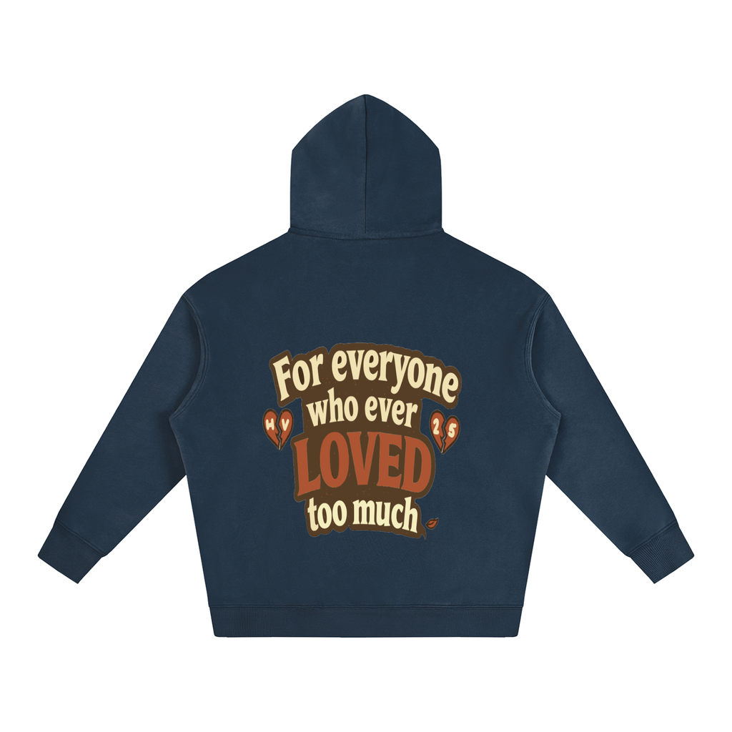 Oversize Fleeced Valley Logo Hoodie