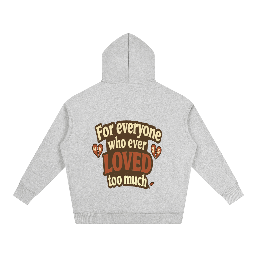 Oversize Fleeced Valley Logo Hoodie