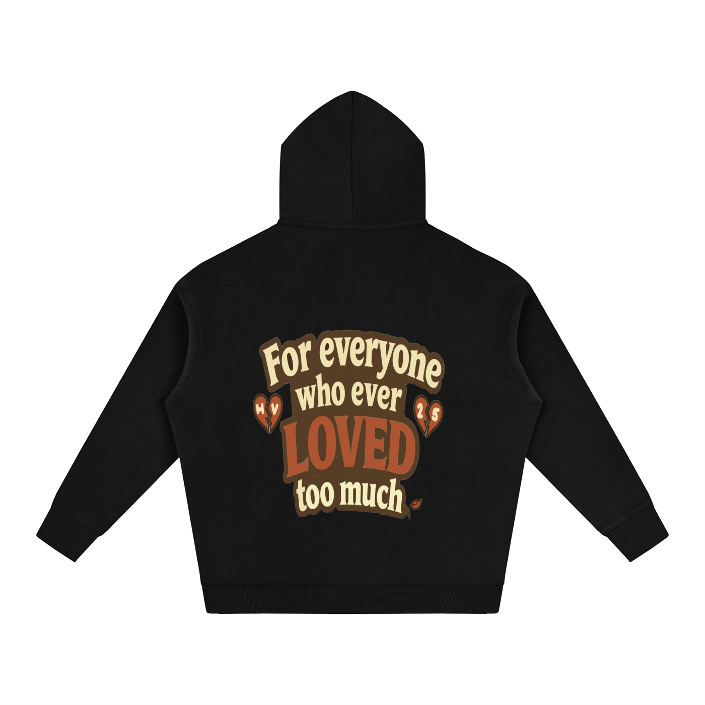 Oversize Fleeced Valley Logo Hoodie