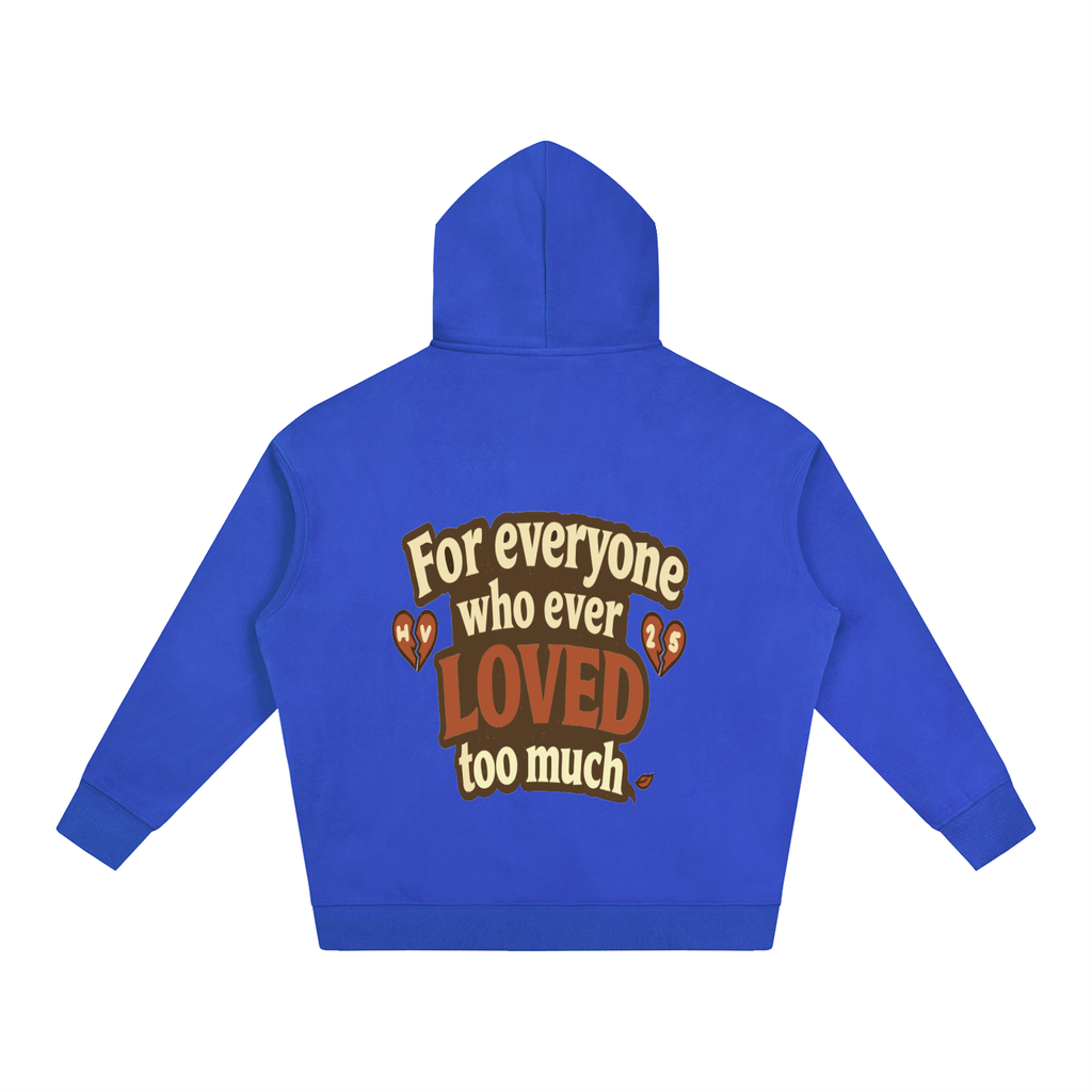 Oversize Fleeced Valley Logo Hoodie