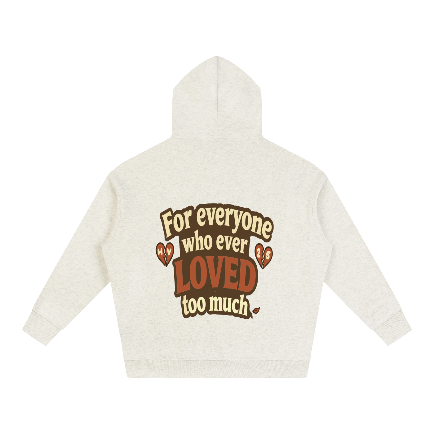 Oversize Fleeced Valley Logo Hoodie