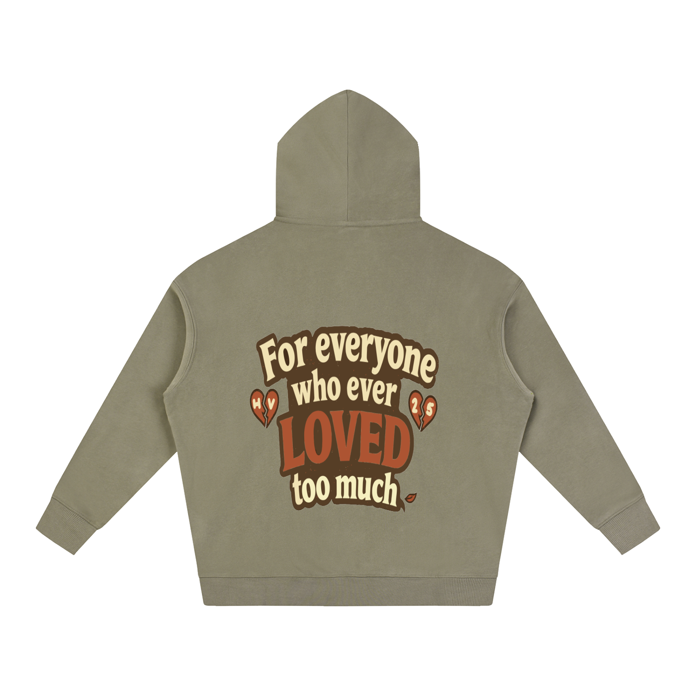 Oversize Fleeced Valley Logo Hoodie